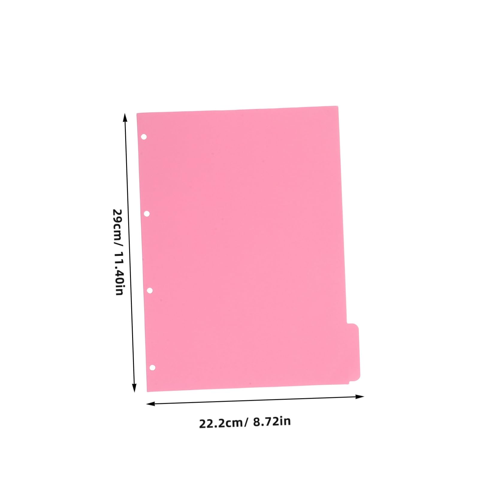Onglets de Planificateur Colorés 10 Ensembles en Papier pour Classeur