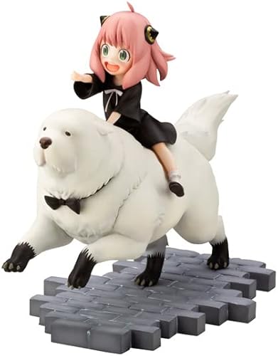 (KOTOBUKIYA) SPY x Family Anya Forger & Bond Forger - Figura completa pintada de PVC a escala 17