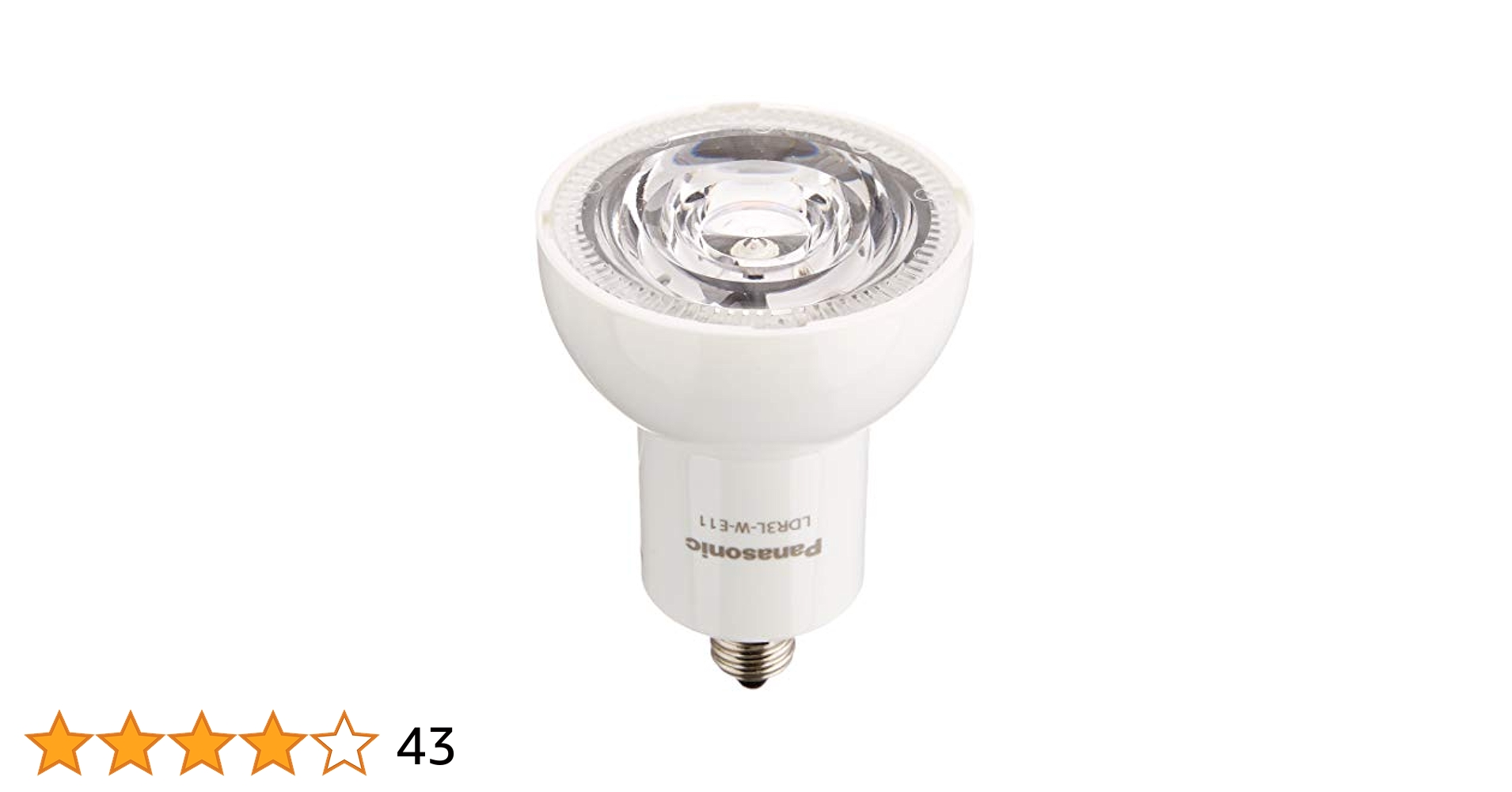 パナソニックLED電球E11口金LER5W-W-E11/D