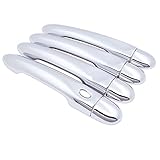  WUURAA Türschnalle Chrome Türgriffabdeckung Catch Trim Set Für Lada Für XRAY Für AvtoVAZ 2015 2016 2017 2018 2019 (Color : 4)