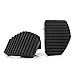 Price comparison product image Clutch Brake Pedal Cover, 1 Pair Brake Pedal Rubber Cover Clutch Pedal Cover Pad for Peu-geot Cit-roen 1007 207 208 301 C3 C4 C5 C6 C8