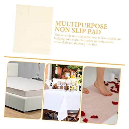 Luxshiny Tapete Anti-Derrapante Para Área De Tapete Pinça Para Tapete Almofada Anti-Derrapante Antid