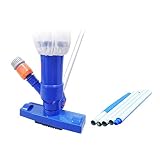 Aspirateur de piscine portable Head SPA support de piscine Aspirateur à jet aspirant Nettoyeurs de piscine Nettoyeur sous-marin pour piscines hors sol Étangs et fontaines de piscine