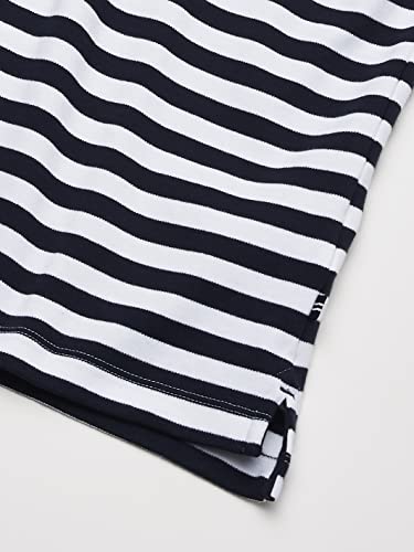 Nautica Men's Classic Fit 100% Cotton Soft Short Sleeve Stripe Polo Shirt3