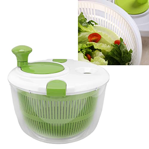 Girador de legumes, girador de salada, manivela giratória manual para alface, rúcula, rúcula, alface