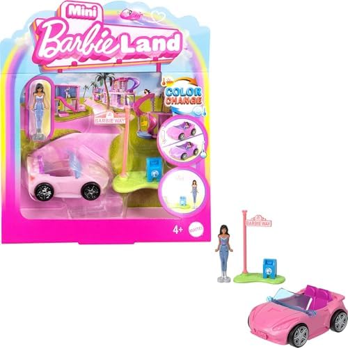 Barbie, Mini Barbieland Convertible, Hyf42, Çok Renkli - Görsel 1