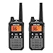 Midland - X-TALKER T290VP4, 36 Channel GMRS GMRS Two-Way Radio - Up to 40 Mile Range Walkie Talkie, 121 Privacy Codes, NOAA Weather Scan + Alert (Pair Pack) (Black/Silver)