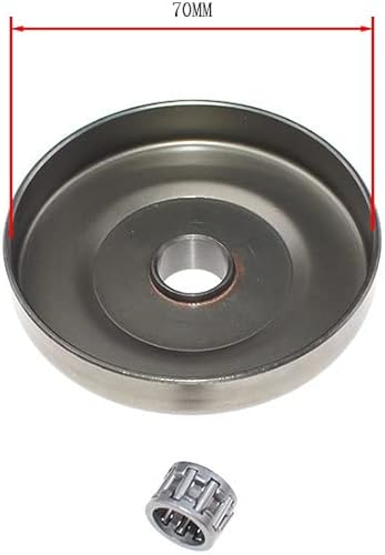 Miniatura 3 de Piñón de cadena de tambor de embrague 3/8"-6T para Echo CS-370 CS-370F CS-400 CS-400F Shindaiwa 402S Motosierra PN A556000401 A556000400