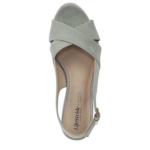 LifeStride Women's Freesia Heeled Sandal Jade Green 8.5 M by LifeStride - Used condition - Image 5