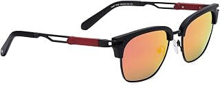 SPECSMAKERS Polarized, 100% UV, Small Sunglasses, Men Women, Stylish | Full Rim Square Goggles | Shades | Happster Collect... Price In India