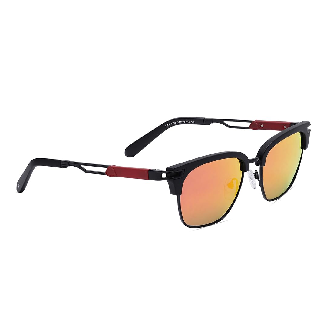SPECSMAKERS Polarized, 100% UV, Small Sunglasses, Men Women, Stylish | Full Rim Square Goggles | Shades | Happster Collect... - Review, Price and Buying Guide