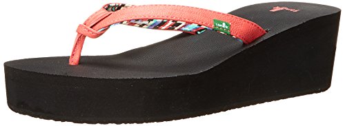 Sanuk Women's Springwater Wedge Flip Flop