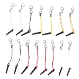 Accessoires de téléphone portable DIY : cordon léger et facile à connecter, cordon lariat avec fermoir mousqueton, facile à attacher et à détacher, cordon porte-clés