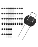 DAIM Flip-Washer Staples, Garden Stakes, 6' Metal Landscape Staples, Yard Stake for Gardening, Ground Spikes & Landscape Pins, Metal Garden Stakes for Plants, Landscaping Pins & Turf Nails, 100PCS