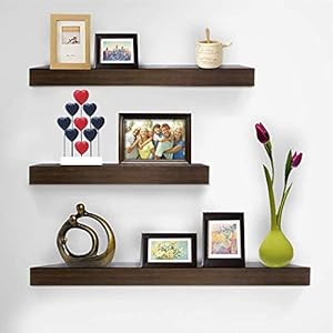 Decozen Handcrafted Solid Wood USA Colors Sculpture Valentines Day Gifts for Her and Him Mantel Fireplace Foyer Decor Tabletop Accent