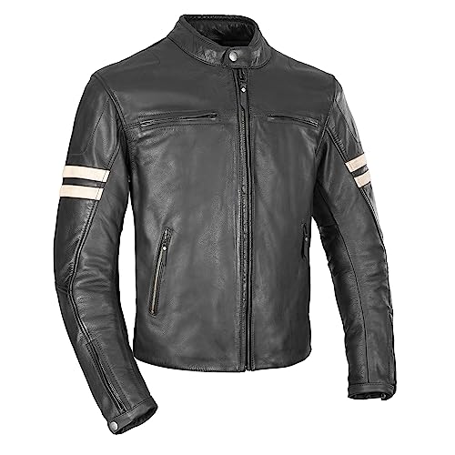 Oxford Holton-Chaqueta de Moto para Hombre, Negro, S