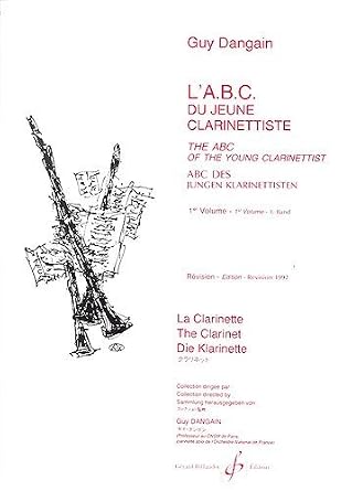 Guy Dangain: Cahier De Gammes Pour Clarinette - Partitions D'Exercices Techniques