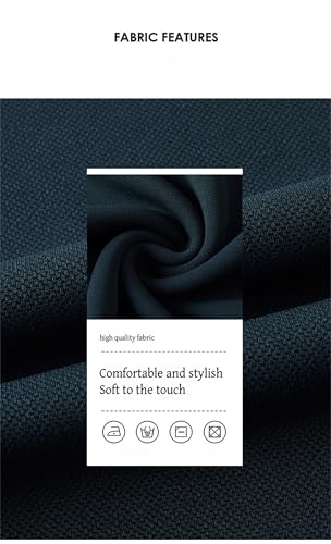 Men's Striped Lapel Fake Two-Piece Shirt, Faux Two-Piece Striped Lapel, Spring & Fall Casual Fashion Base Tops2