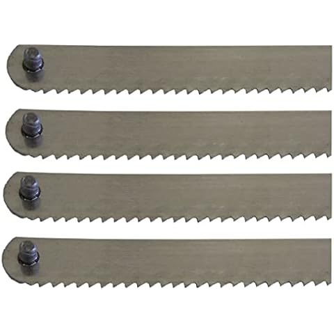 25" Butcher Handsaw Replacement Blades for Meat Cutting - Cozzini Cutlery Imports - Choose 2 Pack or 4 Pack (4 Pack) Cover