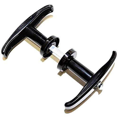 MANIVELA PUERTA EBRO BASCULANTE 448 NEGRO 25/38 448