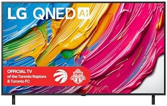 LG 55-Inch QNED80 4K Smart TV - α7 AI Processor 4K Gen 8, Local Dimming, Alexa Built-in, HDR10, HGIG, ALLM, WebOS 25, Magic Remote (55QNED80AUA, 2025)