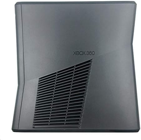 New Replacement Top Upper & Bottom Cover Full Housing Shell Case Cover with Kits for Xbox 360 Slim Console Black