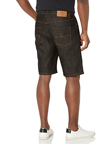 Lrg Men's True Straight Jean Shorts, Raw Black #TOP1
