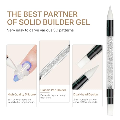 MIZHSE Solid Builder Gel,Sculpting Gel for Nails Nail Form and Silicone Pen by MIZHSE - Image 8