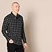 Amazon Essentials Men's Flannel Shirts Long Sleeve, Slim-Fit Button Down Plaid