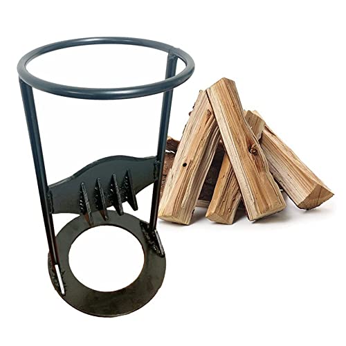 JANEFLY Brennholzspalter, Kleiner Holzspalter Manueller Holzspalter Brennholz Anzündholz Spaltkeil sicher und einfach für Zuhause Camping im Freien Cover