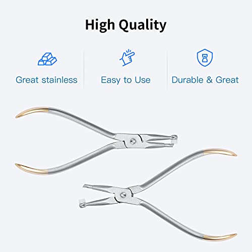 Dental Adhesive Removing Pliers, Orthodontic Bandage Remover Forceps
