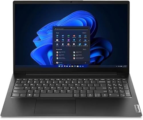 Lenovo V15 15.6" Laptop | AMD Ryzen 5 7520U | 16GB LPDDR5 RAM | 512GB PCIe NVMe SSD | Full HD Anti-Glare Display | Windows 11 Home | Wi-Fi 6 | Business Black
