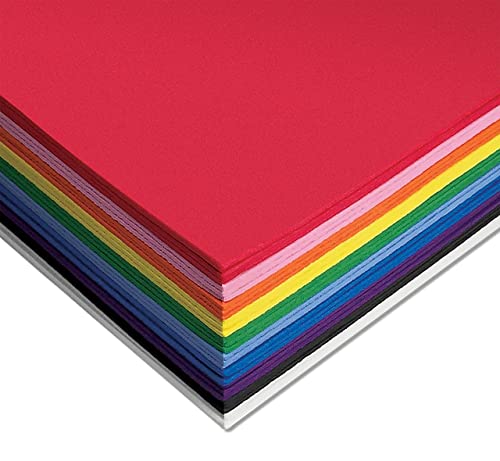 30 Pack Eva Foam Sheets, 9 X 12 Inch, Assorted Colors (10 Colors), 2Mm Thick, By Better Office Products, For Arts And Crafts, 30 Sheets #TOP5