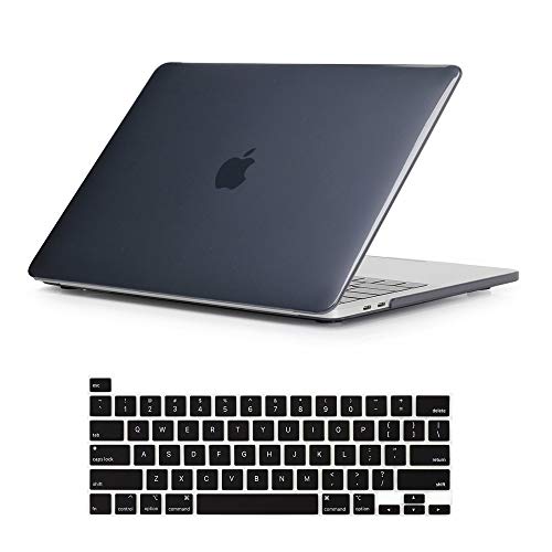 Se7enline Compatible with MacBook Pro 2022/2021/2020 Case 13 inch Hard Laptop Cover for Mac Pro 13-inch Model M1/M2 A2338/A2251/A2289 with Touch Bar Touch IDd&Keyboard Protective Skin, Crystal Black