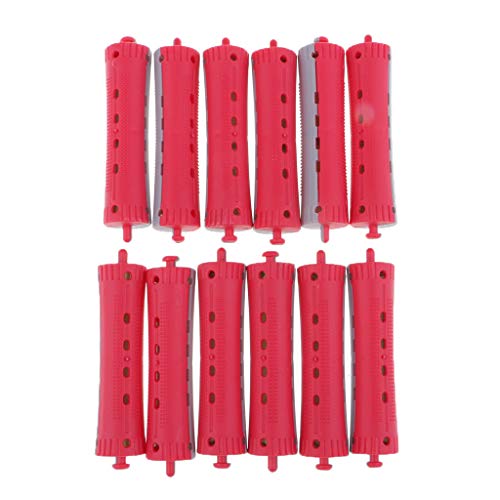 Almencla Lots 12 hastes antiderrapantes duráveis para cabeleireiro de barbeiro 9 cm - 9 x 2,3 cm