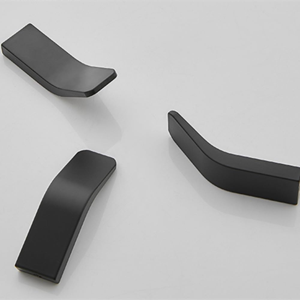 3-10 PCS Heavy Duty Bathroom Towel Robe Hooks Gold Black Wihte Bedroom Hat Bag Coat Clothes Hook Wall,4 Pieces, Gold