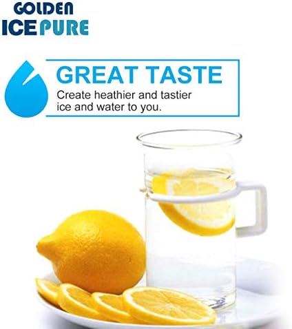 GOLDEN ICEPURE Filtr do wody z certyfikatem TÜV Süd, zamiennik do Brita Maxtra+, Maxtra Plus, Mavea, Anna Duomax 6 sztuk (6)