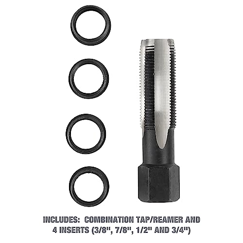 OEMTOOLS 25649 14mm Cylinder Head Rethreaded Kit, Mechanic’s Tool for Rethreading Cylinder Heads, Includes Combination Tap/Reamer, & 3/8", 7/16", 1/2" & 3/4" Inserts, Rethread Aluminum Heads Only by OEMTOOLS - Image 6