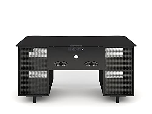 Whalen Emergent Gaming 60-Inch Laminate Computer Desk, Black (Spus-Egdb) #TOP1