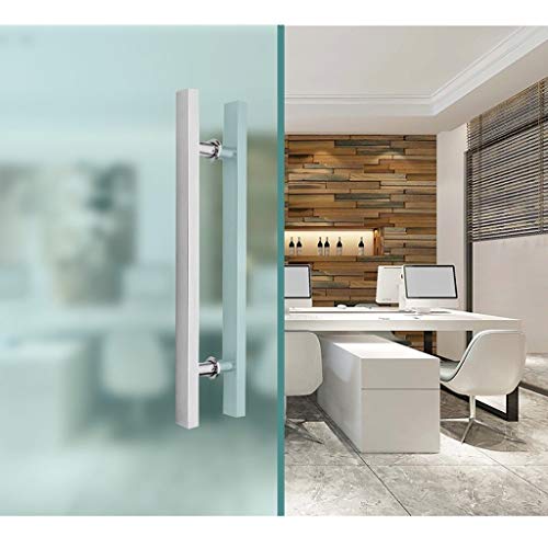 Poignée push-pull en acier inoxydable robuste pour porte verre - 5