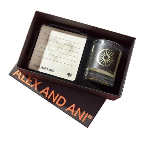 Alex and Ani BTY18BOX03,Votive Candle 2.1 oz Cosmic Balance Gift Box,Cosmic Balance, Jewelry Gift