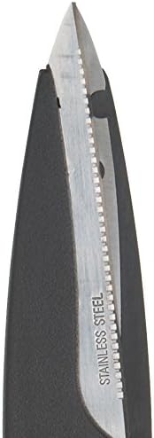 KitchenCraft KCSCISSORMP Kitchen Scissors / Bottle Opener, Stainless Steel, 21 cm, Black