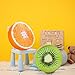 HYSEAS Round Throw Pillows 14 Inch Kiwi, 3D Print Decorative Plush Funny Fruit Stuffed Cushions Seat Pad for Couch, Chair, Floor, Sofa