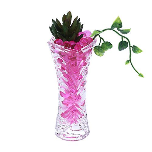 Ainolway Water Gel Bead Vase Fillers Beads (20000Pcs) Water Growing Pearls For Vases, Wedding Centerpiece, Kids Sensory Toys Water Table Activities (8 Oz, Hot Pink) #TOP2