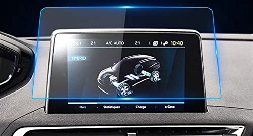 Verre trempé Peugeot 3008 et 5008 film de protection navigation GPS 2017-2019