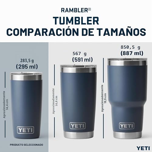 Miniatura 9 de Yeti Rambler Taza Con Tapa Magslider, Color Carbón, 295 Ml