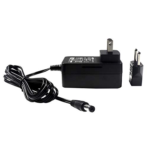 HQRP 9V AC Adapter Compatible with Kettler Verso 307 Crosstrainer Adaptor Power Supply Cord [UL Listed] + Euro Plug Adapter