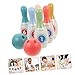 Milisten Interactive Boys and Girls Bowling and Girls Bowling Toys Sports Toys for Math Educational