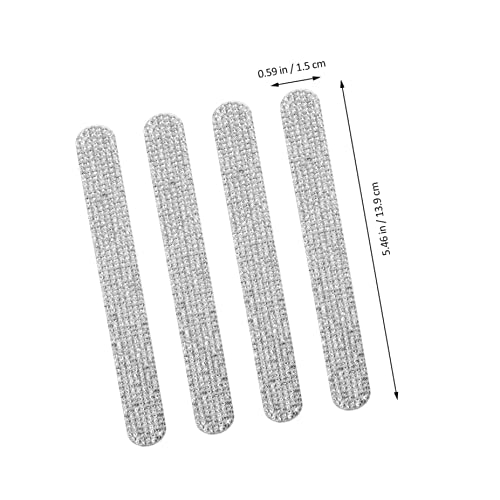 CIYODO 8 peças de adesivos de alça de proteção de cristal para pintura de arranhões protetores de st