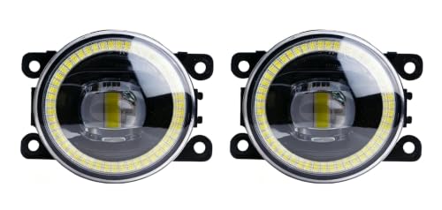 Feu antibrouillard Civic Type R 30W puissant à lentille LED œil d'ange DRL